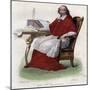 Portrait of Jules Mazarin (1602-1661), French Italian cardinal, diplomat, and politician-French School-Mounted Giclee Print