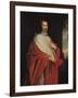 Portrait of Jules Mazarin-Philippe De Champaigne-Framed Giclee Print