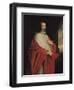 Portrait of Jules Mazarin-Philippe De Champaigne-Framed Giclee Print