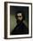 Portrait of Jules Valles circa 1861-Gustave Courbet-Framed Giclee Print