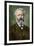 Portrait of Jules Verne by Nadar-Stefano Bianchetti-Framed Giclee Print