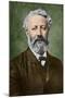 Portrait of Jules Verne by Nadar-Stefano Bianchetti-Mounted Giclee Print