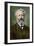 Portrait of Jules Verne by Nadar-Stefano Bianchetti-Framed Giclee Print