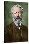 Portrait of Jules Verne by Nadar-Stefano Bianchetti-Stretched Canvas
