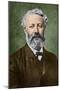 Portrait of Jules Verne by Nadar-Stefano Bianchetti-Mounted Premium Giclee Print