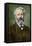 Portrait of Jules Verne by Nadar-Stefano Bianchetti-Framed Stretched Canvas
