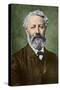 Portrait of Jules Verne by Nadar-Stefano Bianchetti-Stretched Canvas