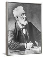 Portrait of Jules Verne-null-Framed Photographic Print