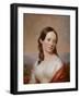 Portrait of Julia Ann Seabury, 1846 (Oil on Panel)-William Sidney Mount-Framed Giclee Print