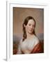 Portrait of Julia Ann Seabury, 1846 (Oil on Panel)-William Sidney Mount-Framed Giclee Print