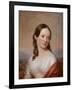 Portrait of Julia Ann Seabury, 1846 (Oil on Panel)-William Sidney Mount-Framed Giclee Print