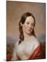 Portrait of Julia Ann Seabury, 1846 (Oil on Panel)-William Sidney Mount-Mounted Giclee Print