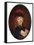 Portrait of Julie Lebrun, 1788 (Painting)-Elisabeth Louise Vigee-LeBrun-Framed Stretched Canvas