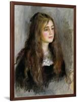 Portrait of Julie Manet (1878-1966) 1894-Pierre-Auguste Renoir-Framed Giclee Print