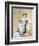 Portrait of Juliette Kaufmann-Isidor Kaufmann-Framed Art Print