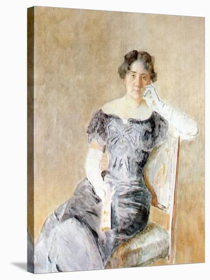 Portrait of Juliette Kaufmann-Isidor Kaufmann-Stretched Canvas