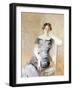 Portrait of Juliette Kaufmann-Isidor Kaufmann-Framed Art Print