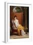 Portrait of Juliette Recamier-Francois Gerard-Framed Giclee Print