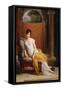 Portrait of Juliette Recamier-Francois Gerard-Framed Stretched Canvas