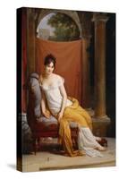 Portrait of Juliette Recamier-Francois Gerard-Stretched Canvas