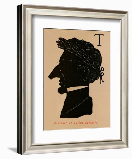 'Portrait of Julius Agricola', c1860, (c1860)-John Leech-Framed Giclee Print