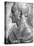 Portrait of Julius Caesar-Donatello-Stretched Canvas