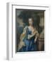 Portrait of Justina Johanna Ramskrammer, Wife of Isaac Parker-Philip van Dijk-Framed Art Print