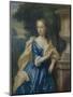 Portrait of Justina Johanna Ramskrammer, Wife of Isaac Parker-Philip van Dijk-Mounted Art Print