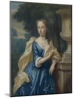 Portrait of Justina Johanna Ramskrammer, Wife of Isaac Parker-Philip van Dijk-Mounted Art Print