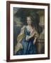 Portrait of Justina Johanna Ramskrammer, Wife of Isaac Parker-Philip van Dijk-Framed Art Print