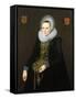 Portrait of Justina Van Teylingen, 1616-Cornelis van der Voort-Framed Stretched Canvas