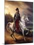 Portrait of Justo Machado Y Salcedo, Spanish Consul in Paris on Horseback, 1821-Horace Vernet-Mounted Giclee Print