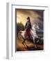 Portrait of Justo Machado Y Salcedo, Spanish Consul in Paris on Horseback, 1821-Horace Vernet-Framed Giclee Print