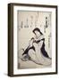 Portrait of Kabuki Theater Actor, Ukiyo-E-Utagawa Toyokuni-Framed Giclee Print