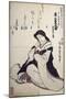 Portrait of Kabuki Theater Actor, Ukiyo-E-Utagawa Toyokuni-Mounted Giclee Print