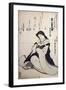 Portrait of Kabuki Theater Actor, Ukiyo-E-Utagawa Toyokuni-Framed Giclee Print