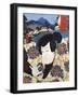 Portrait of Kabuki Theatre Actor-null-Framed Giclee Print