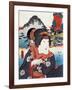 Portrait of Kabuki Theatre Actress-null-Framed Giclee Print