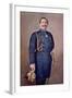 Portrait of Kaiser Wilhelm II (1859-1941) c.1900-German School-Framed Giclee Print