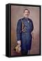 Portrait of Kaiser Wilhelm II (1859-1941) c.1900-German School-Framed Stretched Canvas