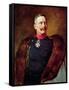 Portrait of Kaiser Wilhelm II (1859-1941)-Bruno Heinrich Strassberger-Framed Stretched Canvas