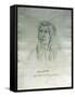 Portrait of Kamayakhen Head Chief of the Yakimas-Gustav Sohon-Framed Stretched Canvas