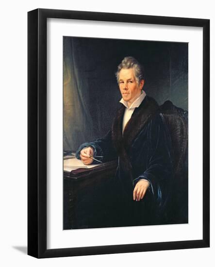 Portrait of Karl Friedrich Schinkel, C.1880-Karl Schmidt-Framed Giclee Print