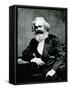 Portrait of Karl Marx-null-Framed Stretched Canvas