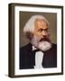 Portrait of Karl Marx-null-Framed Giclee Print