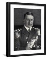 Portrait of Karl Spindler, from 'The Ghost Ship' by Karl Spindler, Published 1930-null-Framed Giclee Print