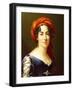 Portrait of Karoline Pichler, Theatre Actress-Carlo Bartolomeo Minutto-Framed Giclee Print