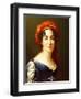 Portrait of Karoline Pichler, Theatre Actress-Carlo Bartolomeo Minutto-Framed Giclee Print