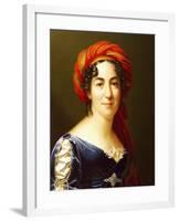 Portrait of Karoline Pichler, Theatre Actress-Carlo Bartolomeo Minutto-Framed Giclee Print