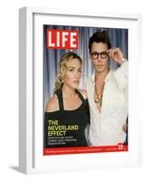 Portrait of Kate Winslet and Johnny Depp, November 19, 2004-Jason Bell-Framed Photographic Print